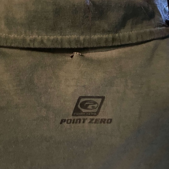 Vintage point zero graphic collard T-shirt - Picture 6 of 6